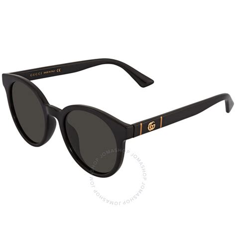 Gucci Grey Round Ladies Sunglasses GG0638SK 002 53